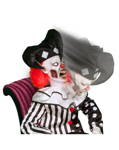 Head pops up when someone reaches for the candy